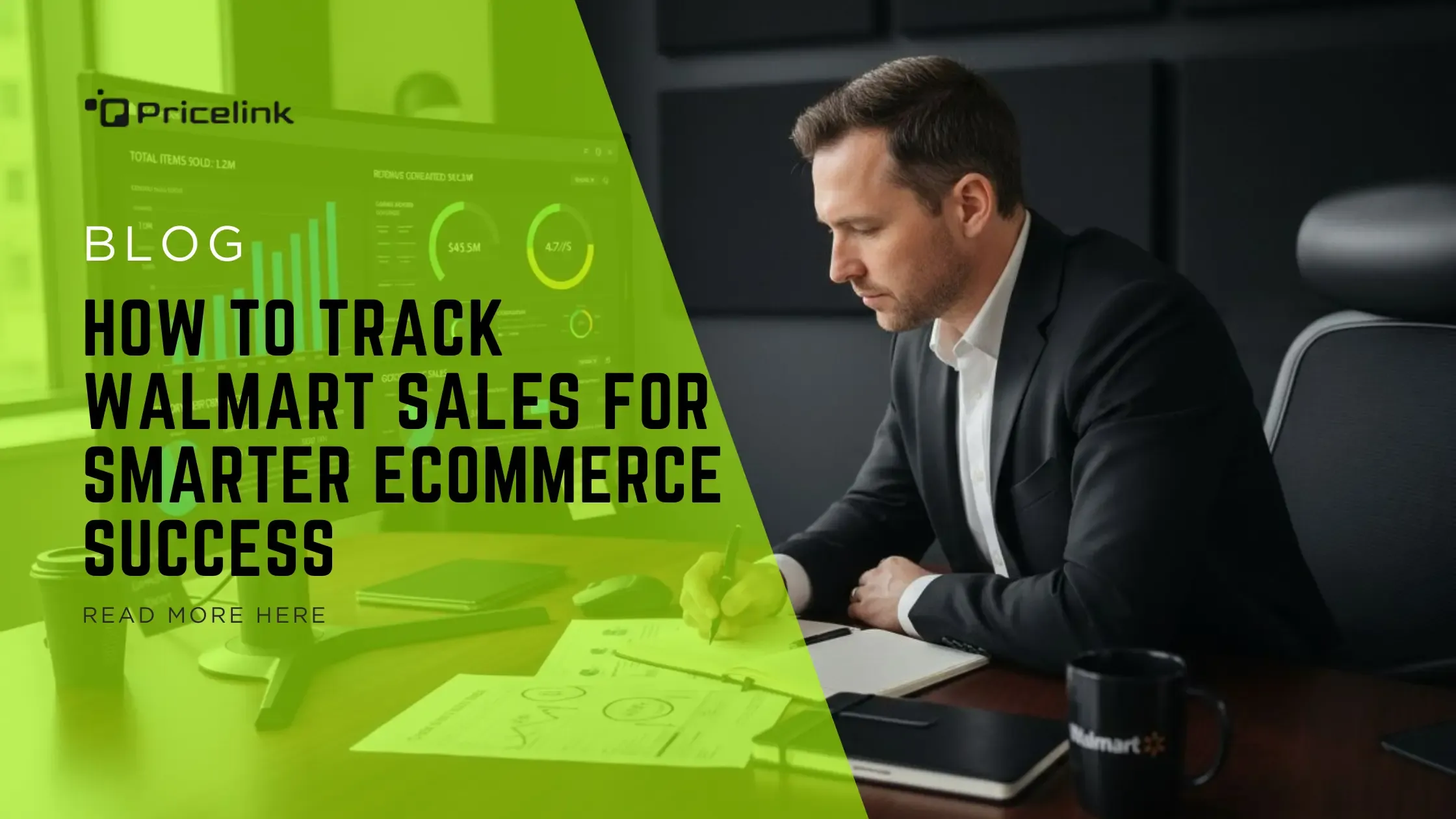 Walmart sales analytics workspace showing data dashboard for how to track Walmart sales