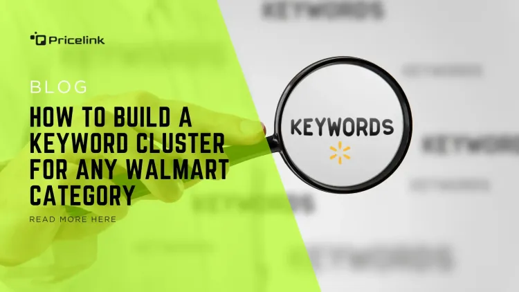 magnifying glass focusing on the word keyword. There's a neon graphic with the title inside it