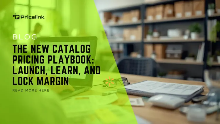 Seller analyzing product pricing data on a laptop while reviewing competitor listings, representing a Walmart pricing playbook for protecting profit margins.